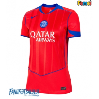 Paris Saint-Germain Tricou Fotbal Replică 2025-26 Femei Treilea